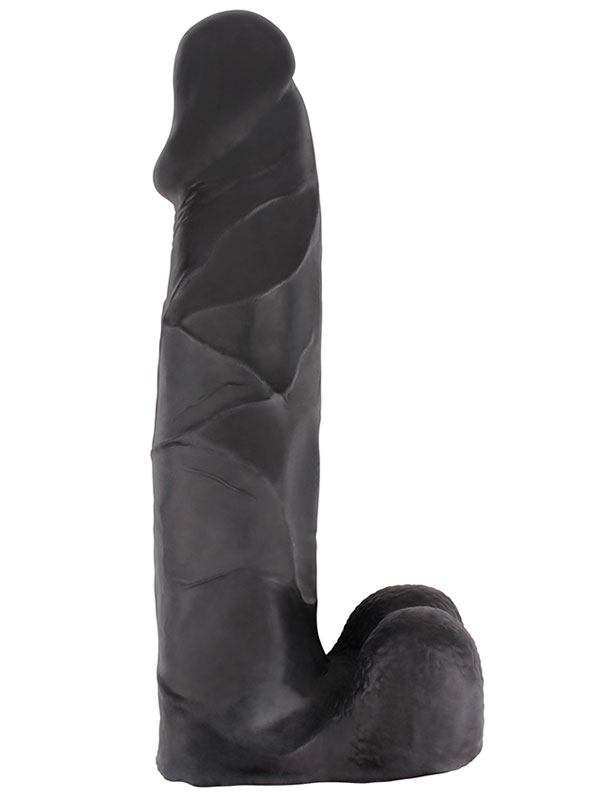 Cal-King Dicks Invader's Whopper Büyük Dildo - 36.2cm Zenci