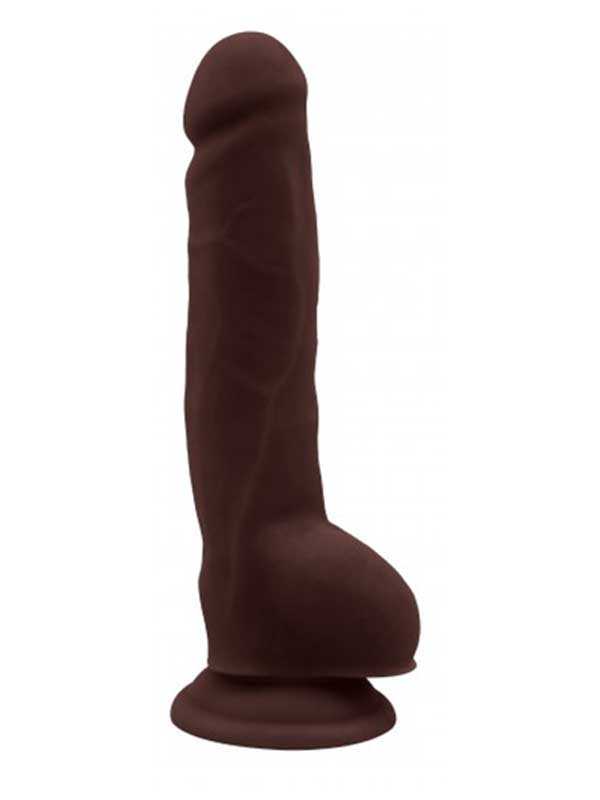Carnalist Kıkırdaklı Gerçekçi Dildo - 23.5cm Zenci