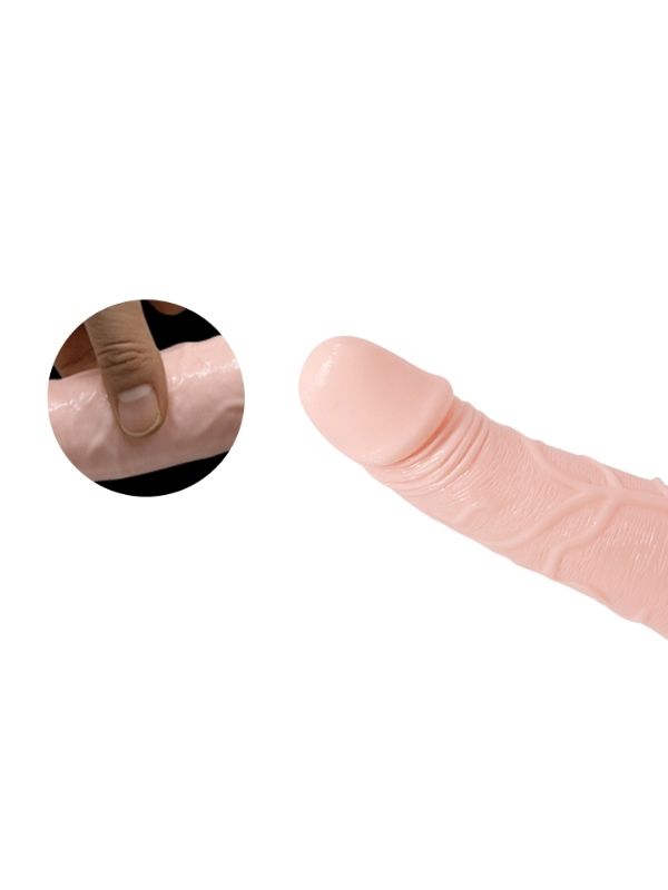 Censan 6 cm Dolgulu İçi Boş Titreşimli Belden Bağlamalı Straplon Kumandalı Vibratör