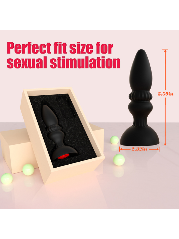 Censan FoxShow APP Kontrollü Teleskopik Prostat Stimülatörü