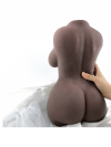 Censan Full Realistik Anal Vajinal Yarım Vücut Zenci Mastürbatör
