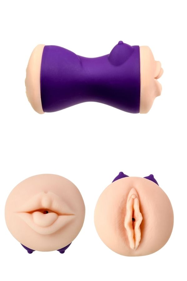 Censan Jos Göğüslü Çift Taraflı Masturbator