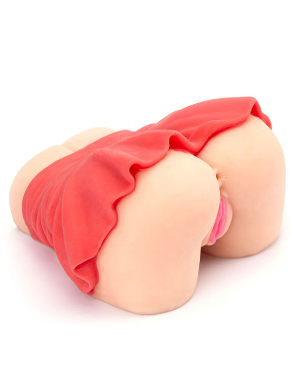 Censan School Girls Kırmızı Etekli Suni Vajina Yapay Kalça Mastürbatör