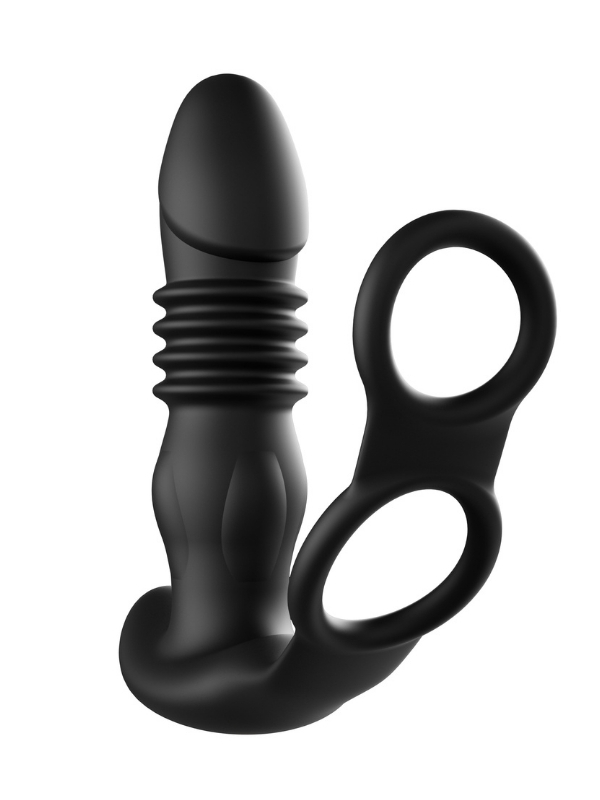 Censan String Moon Telefon Kontrollü Titreşimli  İleri Geri Anal Plug