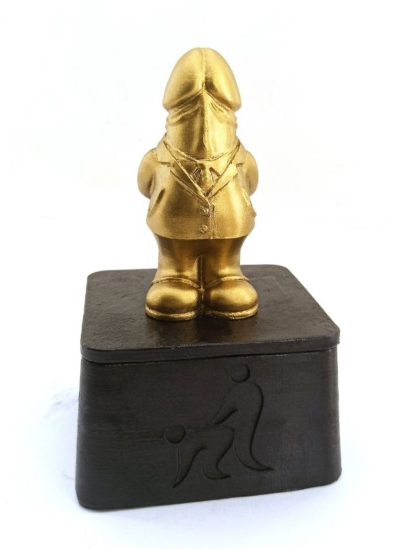 Dick Of The Year – Esprili Masaüstü Ödül Heykeli Model 6