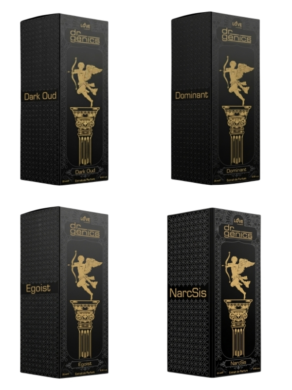 Dr Genics Newyork Phenomenon Perfume Edp Set 4 Ad x 25 ml