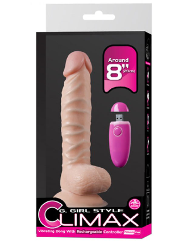 G Girl Style Climax USB Şarjlı Vibratör 20cm