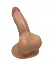 Gerçekçi Testisli Dildo 13 cm