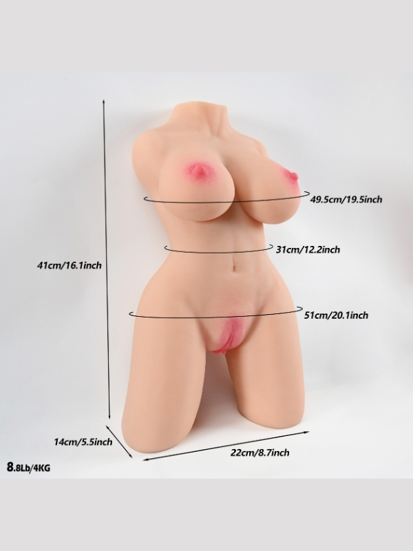 L-Join Gerçekçi 4 Kg Yarım Vücut Vajina Mastürbatör