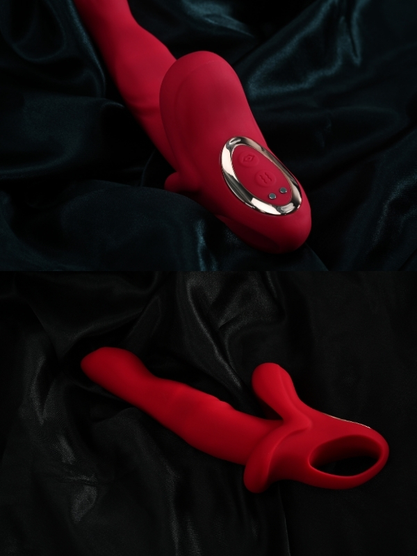 L-Join Kırmızı Teklojik Modern Vibratör