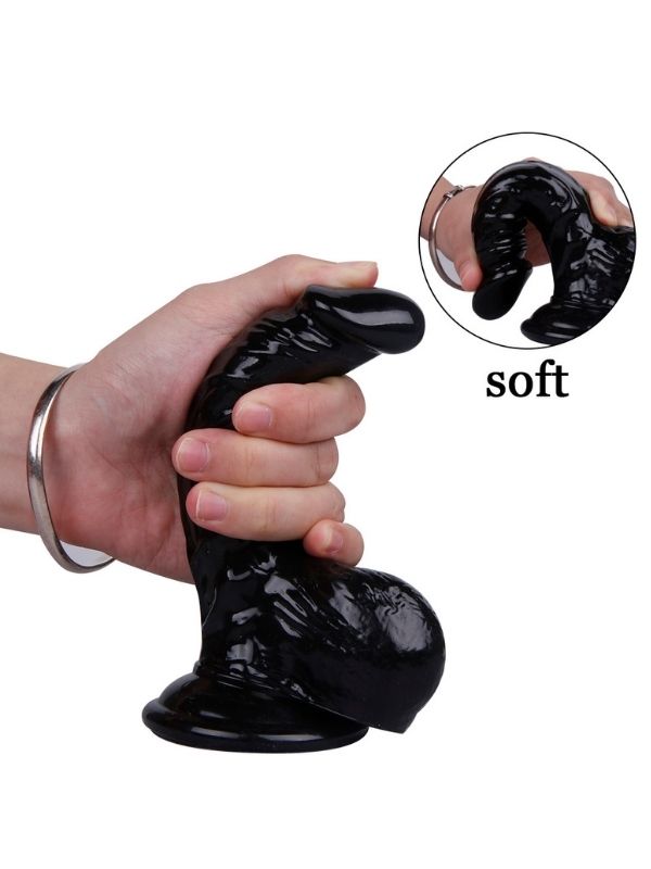 Noctis 16,5cm Siyah Dildo No:112