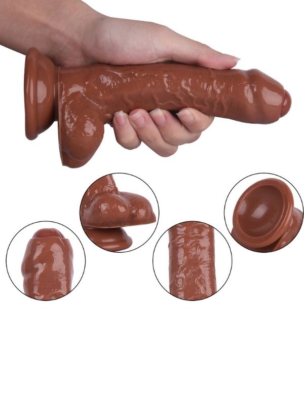 Noctis 18cm Kahverengi Dildo No:100