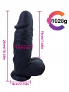 Noctis 26cm Siyah Realistik Dildo No:155