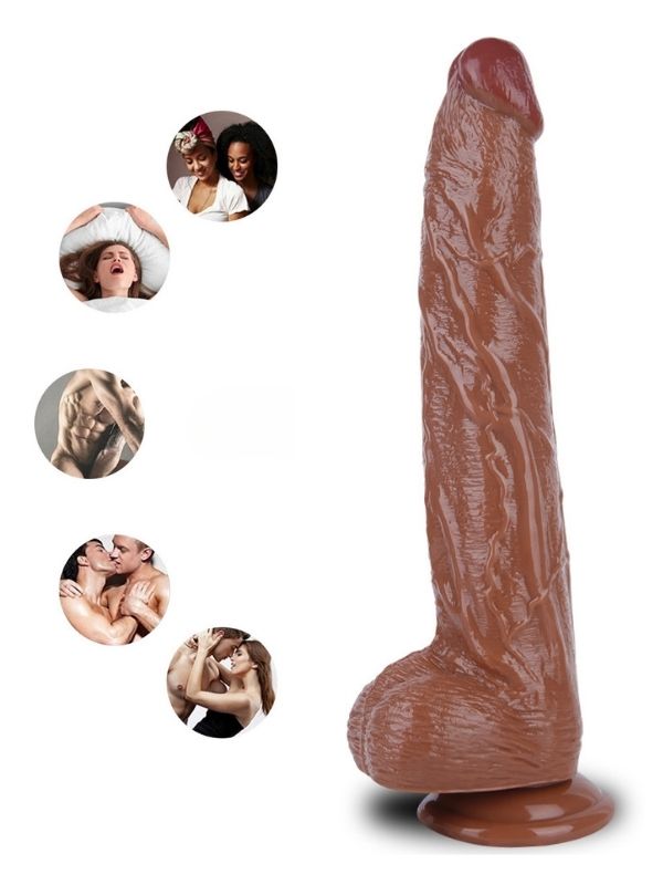 Noctis 32cm Kahverengi Dildo No:6