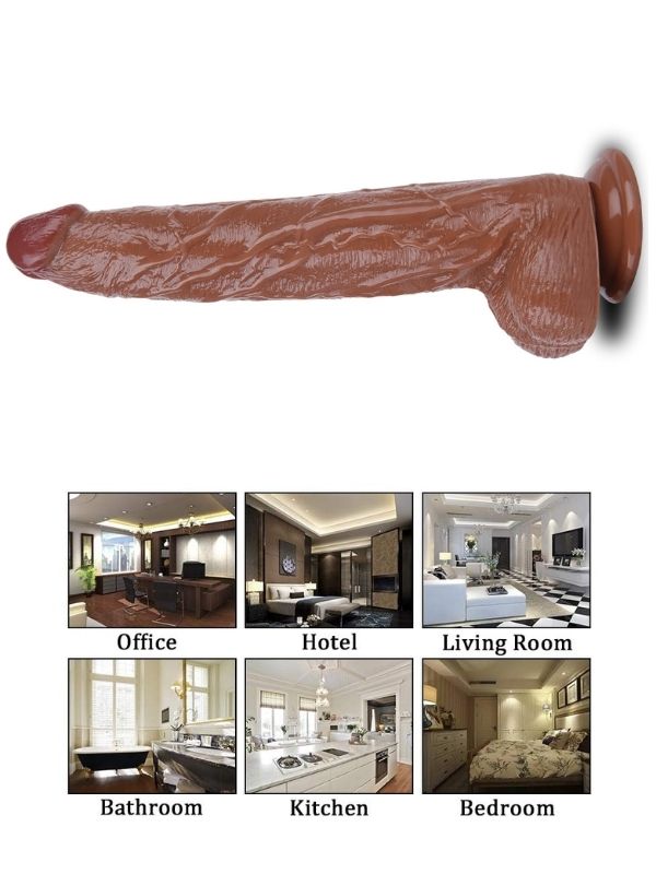 Noctis 32cm Kahverengi Dildo No:6