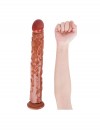 Noctis 34cm Kahverengi Realistik Dildo No:164