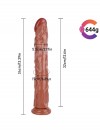Noctis 34cm Kahverengi Realistik Dildo No:164