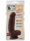 Pruriency Lord Kıkırdaklıı Gerçekçi Dildo - 17.5cm Zenci