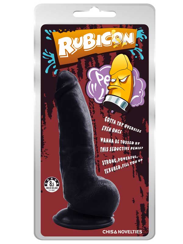 Rubicon Gerçekçi Dildo - 21.5cm Zenci