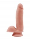 Sex Lure 17,5cm Kıkırdaklı Gerçekçi Dildo