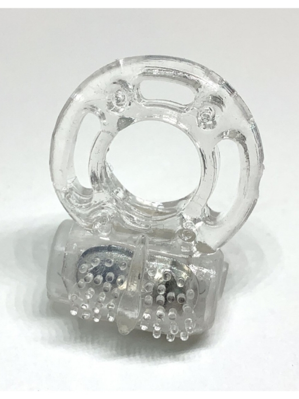 Titreşimli Penis Halkası Şeffaf Renk